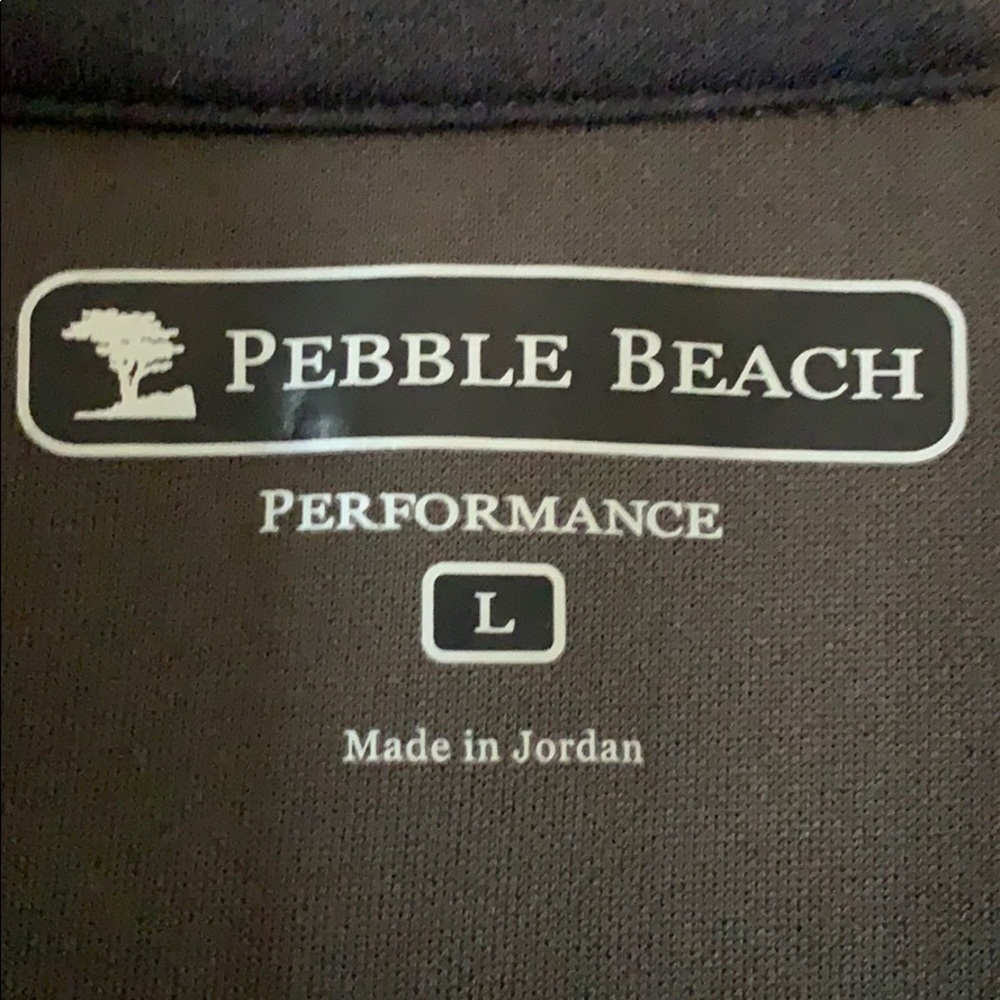 Men's Pebble Beach Performance Dark Olive-Green Golf Jacket